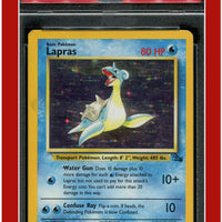 Fossil 10 Lapras Holo PSA 5