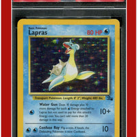 Fossil 10 Lapras Holo PSA 5