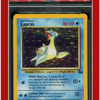 Fossil 10 Lapras Holo PSA 6