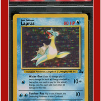 Fossil 10 Lapras Holo PSA 7