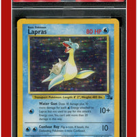 Fossil 10 Lapras Holo PSA 5