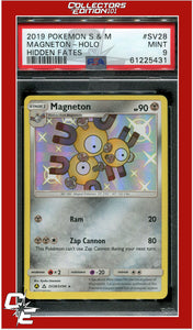 Hidden Fates SV28 Magneton Holo PSA 9