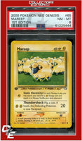 Neo Genesis 1st Edition 65 Mareep PSA 8
