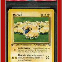 Neo Genesis 1st Edition 65 Mareep PSA 8