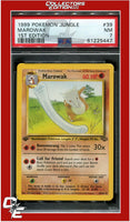 Jungle 39 Marowak 1st Edition PSA 7
