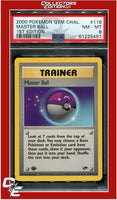 Gym Challenge 116 Master Ball 1st Edition PSA 8
