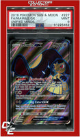 Unified Minds 227 Full Art Mawile GX PSA 9
