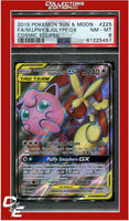 Cosmic Eclipse 225 Full Art Mega Lopunny & Jigglypuff GX PSA 8
