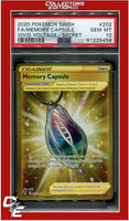 Vivid Voltage 202 Full Art Memory Capsule Secret PSA 10
