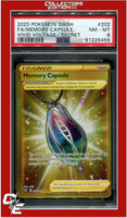 Vivid Voltage 202 Full Art Memory Capsule Secret PSA 8
