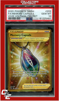 Vivid Voltage 202 Full Art Memory Capsule Secret PSA 10
