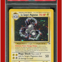 Gym Heroes 8 LT. Surge's Magneton Holo PSA 8