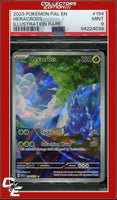 Paldea Evolved 194 Heracross Illustration Rare PSA 9

