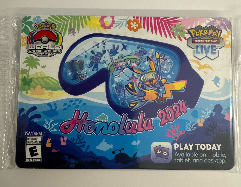 paradise resort pokemon card Paradise Resort 2024 World Championship Pokemon Factory Sealed Package
