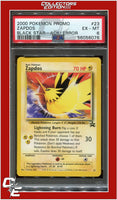 Black Star Promo 23 Zapdos Toshinao Aoki Error PSA 6
