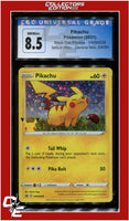 SWSH Black Star Promo 039 Pikachu Sequin Holo CGC 8.5
