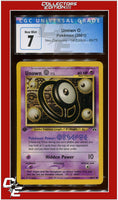 Neo Discovery 69 Unown O 1st Edition CGC 7
