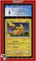 SWSH Black Star Promo 039 Pikachu Sequin Holo CGC 9
