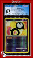 Diamond & Pearl 66 Unown B Reverse Holo CGC 8.5 - Subgrades
