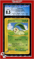 Expedition 100 Chikorita CGC 8.5 - Subgrades
