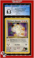Gym Challenge 74 Giovanni's Meowth 1st Edition CGC 8.5
