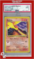 Wizards Black Star Promo Moltres 21 PSA 9
