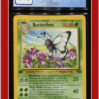 Jungle 1st Edition Butterfree 33/64 CGC 8.5