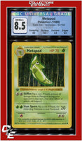 Base Set 1st Edition Metapod 54/102 CGC 8.5
