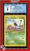 Jungle 1st Edition Butterfree 33/64 CGC 8
