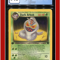 Team Rocket 1st Edition Dark Arbok 19/82 CGC 7.5