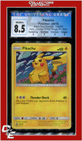 Black Star Promo Pikachu Holo SM206 CGC 8.5 - Subgrades
