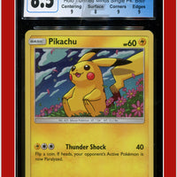 Black Star Promo Pikachu Holo SM206 CGC 8.5 - Subgrades