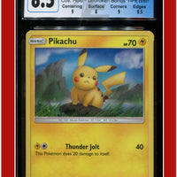 Black Star Promo Pikachu Cosmos Holo SM183 CGC 8.5 - Subgrades