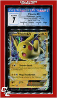 Black Star Promo Pikachu EX XY174 CGC 7 - Subgrades
