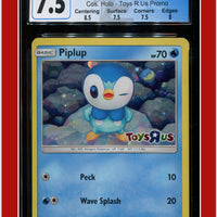 Ultra Prism Piplup Cosmos Holo Toys R Us 32/156 CGC 7.5 - Subgrades