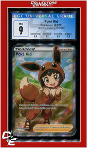 Shining Fates Poké Kid 070/072 CGC 9 - Subgrades