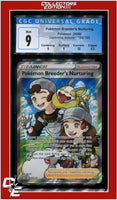 Darkness Ablaze 188 Pokemon Breeder's Nurturing CGC 9 - Subgrades
