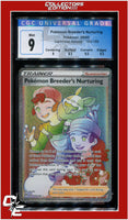 Darkness Ablaze 195 Pokemon Breeder's Nurturing CGC 9 - Subgrades
