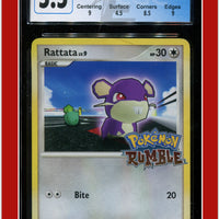 Pokémon Rumble Rattata 15/16 CGC 5.5 - Subgrades