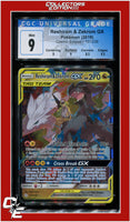 Cosmic Eclipse Reshiram & Zekrom GX 157/236 CGC 9 - Subgrades
