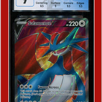 Darkness Ablaze Salamence V 185/189 CGC 9 - Subgrades