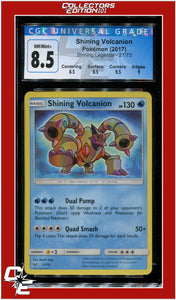 Shining Legends 27 Shining Volcanion CGC 8.5 - Subgrades