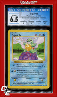 Base Set 63 Squirtle Shadowless CGC 6.5 - Subgrades
