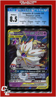 Cosmic Eclipse Solgaleo & Lunala GX 75/236 CGC 8.5 - Subgrades
