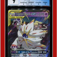 Cosmic Eclipse Solgaleo & Lunala GX 75/236 CGC 9 - Subgrades