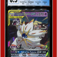 Cosmic Eclipse 75 Solgaleo & Lunala GX CGC 8.5 - Subgrades