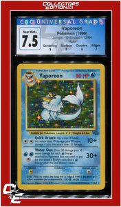 Jungle 12 Vaporeon Holo CGC 7.5 - Subgrades