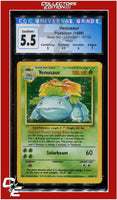 Base Set Venusaur Holo 15/102 CGC 5.5 - Subgrades
