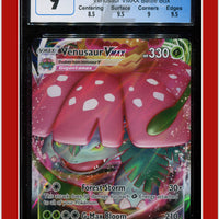 Black Star Promo Venusaur VMAX SWSH102 CGC 9 - Subgrades