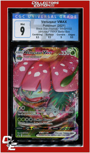 Black Star Promo Venusaur VMAX SWSH102 CGC 9 - Subgrades